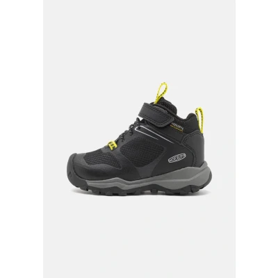 Abbildung von Keen Wanduro MID WP Children Unisex Hikingschuh für Kinder, Größe: 24, Black Kunststoff/textil