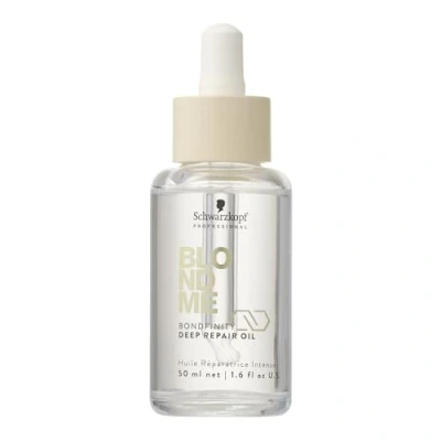 Abbildung von Schwarzkopf Professional BLONDME Bondfinity Deep Repair Oil Leichtes Haaröl Leave In Öl Für Haare Hitzeschutz Anti Frizz Glättung Poröser Reparierend Und Stärkend 50 ml