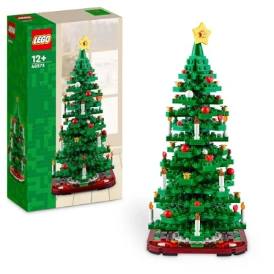 Abbildung von LEGO Weihnachtsbaum, BAU und Spielset für Kinder, Weihnachtsdeko zum Sammeln, kreatives Spielzeug, Weihnachtsset Kinder Familien, gemeinsame Aktivität, Geschenkidee zu den Feiertagen 40573