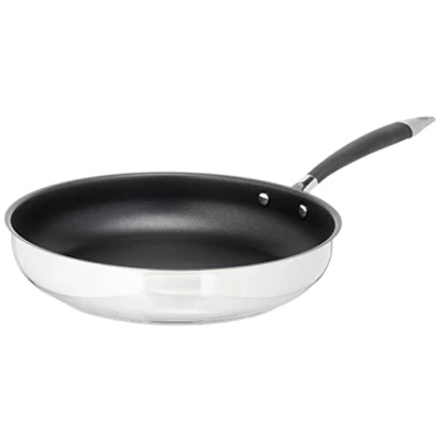 Abbildung von Amazon Basics Bratpfanne, 28 cm, Schwarz