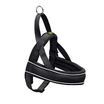 Abbildung von HUNTER RACING Norwegergeschirr, S M, 52 62 cm, schwarz