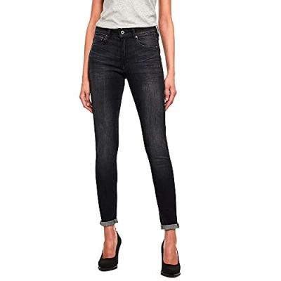 Abbildung von G Star HIGH Jeans Skinny Fit, Damen, Größe: 28x36, Worn in coal