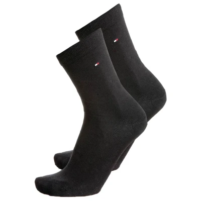 Abbildung von Tommy Hilfiger 2 PACK Socken, Damen, Größe: 35 38, Black