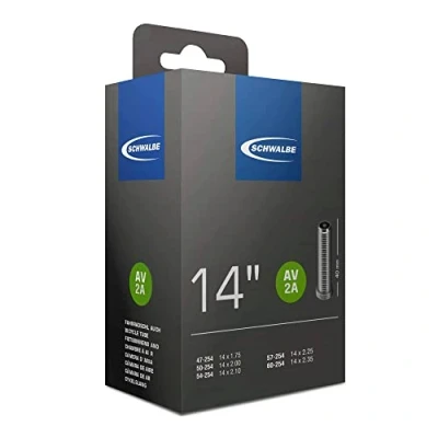 Abbildung von Schwalbe 3  Schlauch für Fahrrad, 40,64 cm (16 Zoll), Verpackung kann variieren, Unisex Erwachsene, 012560, Schwarz , 14 &quot;