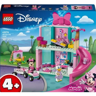 Abbildung von LEGO ǀ Disney Minnies Tierhotel BAU und Spielset zu Micky Maus Wunderhaus Bauspielzeug für Vorschulkinder mit 2 Mini Figuren Geschenk Mädchen Jungen ab 4 Jahren 43274