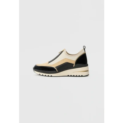 Abbildung von Marco Tozzi Sneaker low, Damen, Größe: 42, Cream/black Schuhe