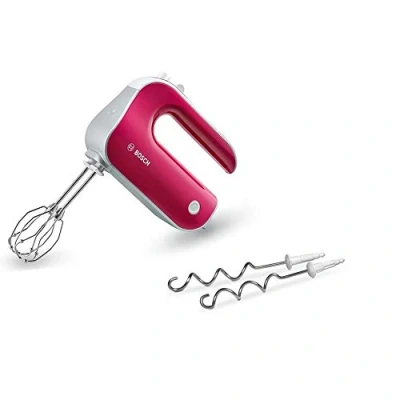Abbildung von Bosch MFQ40304 Handrührer Styline, Colour Red Diamond/Silber, 500 W