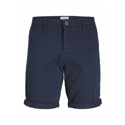 Abbildung von Jack &amp; Jones Print Shorts, Herren, Größe: Small, Navy blazer 1