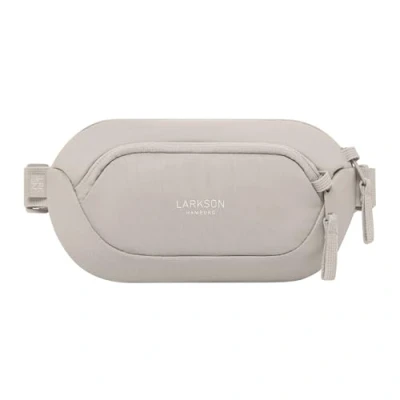 Abbildung von Larkson Sling Bag Herren &amp; Damen Beige Helge Anti Diebstahl Umhängetasche mit RFID Blocker Crossbody Bauchtasche für Alltag Reisen Mesh Polsterung Wasserabweisend