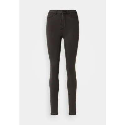Abbildung von Noisy May Nmcallie Jeans Skinny Fit, Damen, Größe: 27x30, Dark grey denim