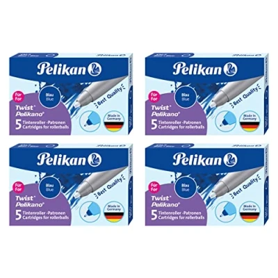 Abbildung von Pelikan Tintenroller Patrone 4 Packungen