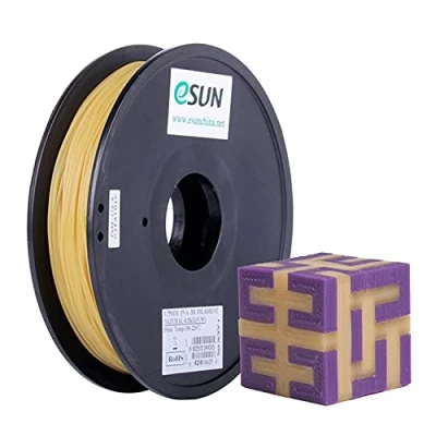 Abbildung von eSUN Wasserlösliches PVA Filament 1.75 mm, 3D Drucker Filament, Maßgenauigkeit +/ 0.05mm, 0.5kg Spule (1.1 LBS) Unterstützungs Material für Drucker, Natürlich