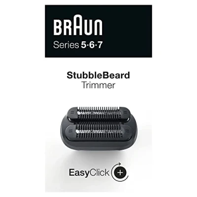 Abbildung von Tondeuse à barbe Braun 81697115 easyclick 3 tage bart trimmeraufsatz für series 5, 6 und 7 (rasierer modelle ab 2020)