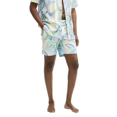 Abbildung von TOM Tailor Denim BADE MIT print Badeshorts, Herren, Größe: XL, Colorful big tropical