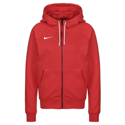 Abbildung von Nike Damen W Nk FLC Park20 Fz Hoodie Kapuzenjacke, University Red/White/White, M EU
