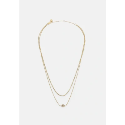 Abbildung von Fossil Sutton JF04792710 Collier en Acier inoxydable Pour Femme Doré, Length: 410mm+50mm, inoxydable, Pas de gemme