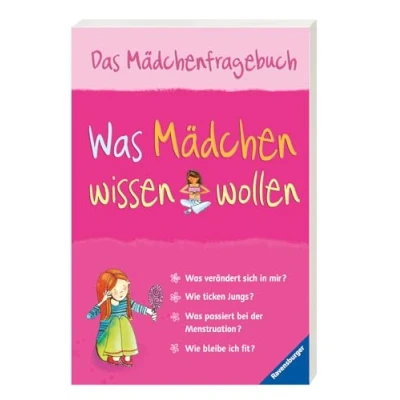 Abbildung von Was Mädchen wissen wollen Aufklärungsbuch für Mädchen: Das Mädchenfragebuch