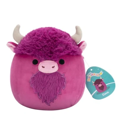 Abbildung von Squishmallows SQCR06608 Dave der Bison 19 cm, offizielles Jazwares Plüsch, superweiches Kuscheltier