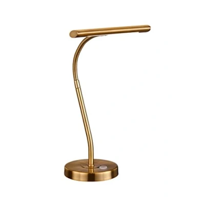 Abbildung von Trio Leuchten LED Tischleuchte Curtis 579790104, Metall altmessing, 1x 4 Watt, 4x fach Touch, Flexarm