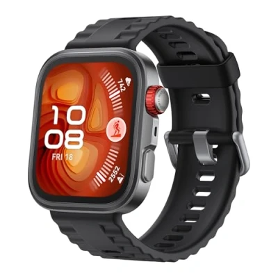 Abbildung von HUAWEI Watch FIT 4 Pro Smartwatch Damen und Herren, Fitness Tracker Aktivitätstracker mit GPS, 5ATM Wasserdicht, EKG, Bis zu 10 Tage Akku, Saphirglas, Kompatibel Android™ &amp; iOS, Schwarz