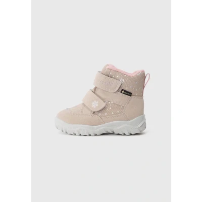 Abbildung von Superfit Goretex Husky Snowboot/Winterstiefel für Kinder, Größe: 21, Beige/rosa Schuhe