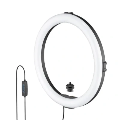 Abbildung von JOBY Beamo Ring Light 12 Zoll Großes LED Selfie Licht für Handy od. Kamera mit 3 Farbtemperaturen &amp; 10 Helligkeitsstufen, Mobil, Video, Video Blogs, Live Streams, Content Creation, Make Up, Heimbüro