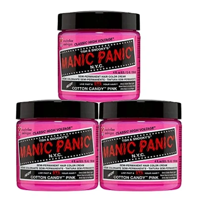 Abbildung von Manic Panic Haartönung COTTON CANDY, Rosa, 118 ml (1er Pack)