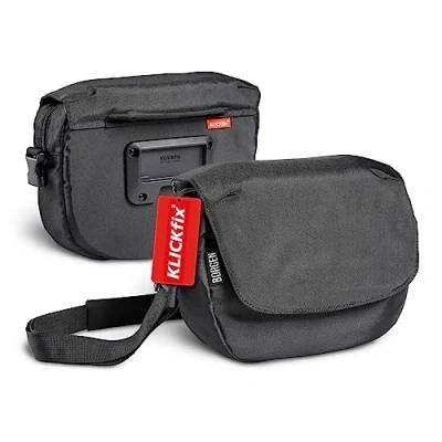 Abbildung von Borgen KLICKfix Lenkertasche Fahrrad Wasserabweisende und geräumige 5 L Fahrradtasche Lenker