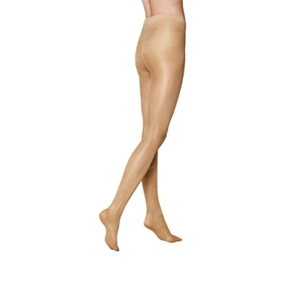Abbildung von KUNERT Damen Strumpfhosen Satin Look 20 transparent glänzend DEN golden 1002 40 42