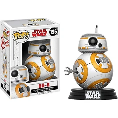 Abbildung von Funko Pop! Star Wars: The Last Jedi BB 8 Wars Episode Vinyl Sammelfigur Geschenkidee Offizielle Handelswaren Spielzeug Für Kinder und Erwachsene Movies Fans