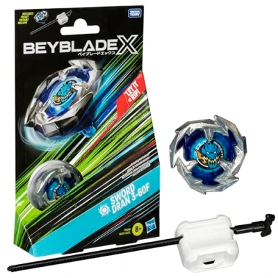 Abbildung von HASBRO Beyblade X Sword Dran 3 60F Starter Pack Kreisel und