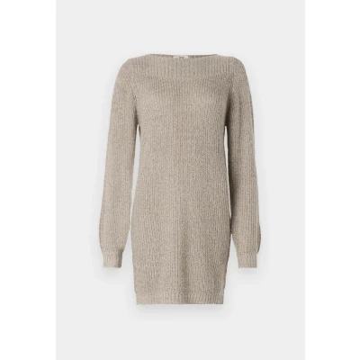 Abbildung von JDY Megan BOAT NOOS Strickkleid, Damen, Größe: XXL, Beige