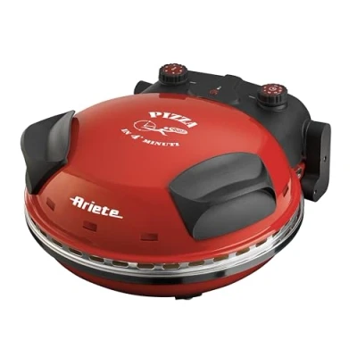 Abbildung von Ariete Pizzaofen Da Gennaro 1200 W Rot und Schwarz