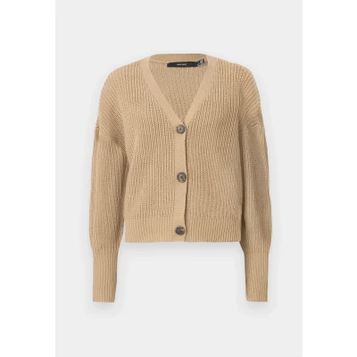 Abbildung von Vero Moda Vmlea Strickjacke, Damen, Größe: Large, Beige