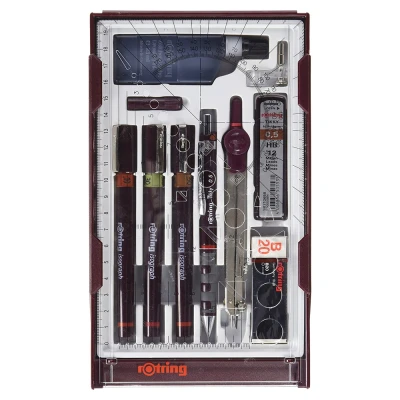Abbildung von rOtring Rapid PRO Druckbleistift mit Einzug , 0,5 mm Schwarz