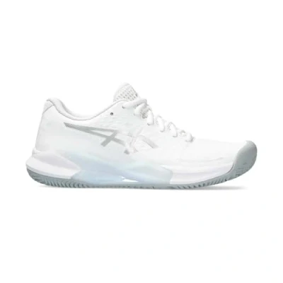Abbildung von Asics GEL Challenger 14 Padelschuhe, Damen, Größe: 43.5, White/pure silver Textil/synthetik