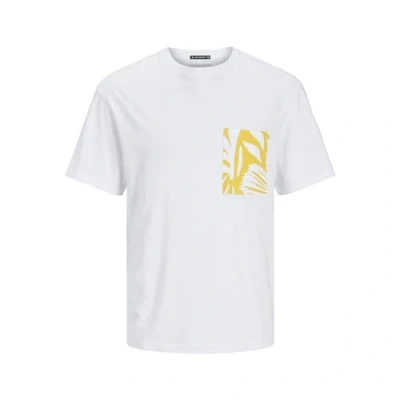 Abbildung von JACK &amp; JONES Herren Jormarbella Pocket Tee Ss Crew Neck T Shirt, Bright White, M