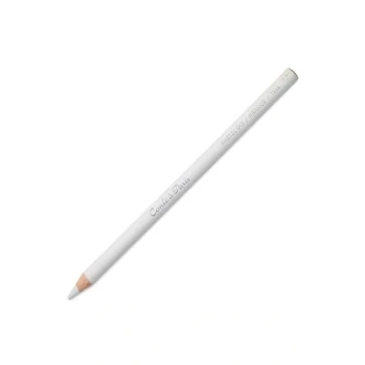 Abbildung von Conté a Paris 2113 Pastellstifte mit hoher Lichtechtheit aus hochwertigen Pigmente für Skizzen und Portraits, Ø Mine 5mm, Stift 8,5mm Weiss