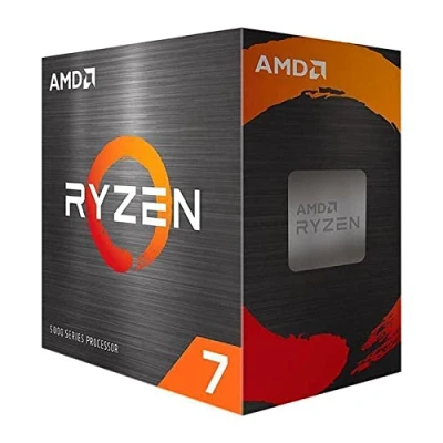 Abbildung von AMD Ryzen 7 5700G Prozessor (intergrierte Radeon Grafik, 8 C/16 T, 65W TDP, AM4 Sockel, 20MB cache, Bis zu 4.6 Ghz max boost, wraith stealth Kühler)