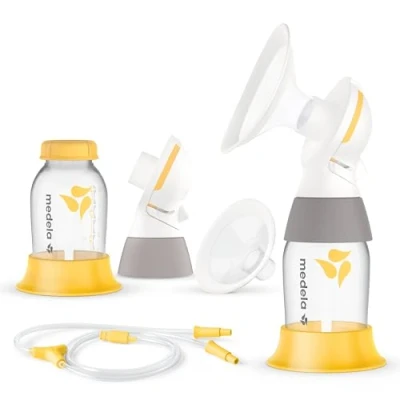 Abbildung von Medela Classic PersonalFit Flex Doppelpumpset für elektrische Pumpen, kompatibel mit Freestyle und Swing Maxi