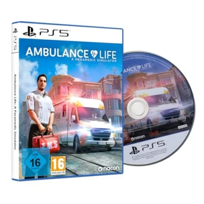 Abbildung von Ambulance Life: A Paramedic Simulator Schießereien, tödliche Unfälle &amp; Katastrophen rette, versorge transportiere Verletzte Realistische Open World Rettungs Simulation in Kalifornien