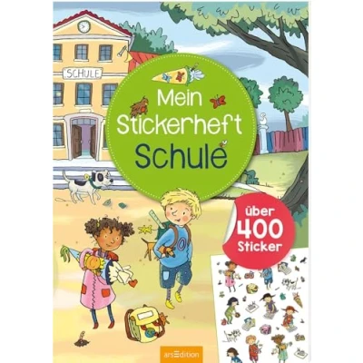 Abbildung von Mein Stickerheft Schule: Über 400 Sticker Stickerbuch für Kinder ab 5 Jahren