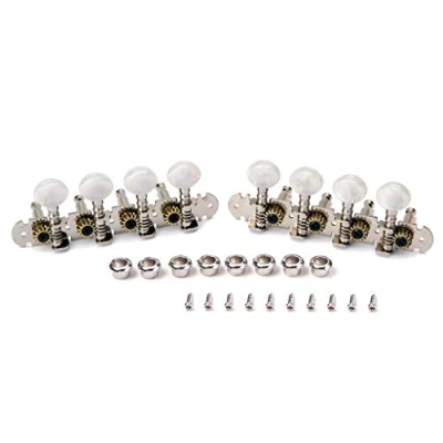 Abbildung von Alnicov Mandoline Tuning Pegs, 4L4R Mechaniken Saiten Stimmwirbel für 8 Instrumente Zubehör