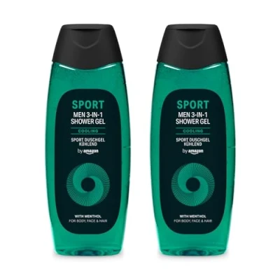 Abbildung von by Amazon Sport 3in1 Duschgel, für Herren, 2 x 500 ml