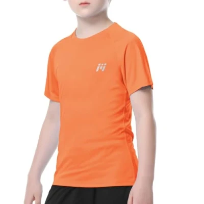 Abbildung von MEETWEE Jungen Rash Guard Kurzarm Kinder Badeshirt UV Schutz UPF 50 + Schwimmshirt Schnelltrocknend