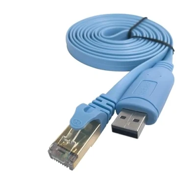 Abbildung von DSD TECH SH RJ45P USB zu Konsole Kabel mit PL2303GT Chip für Cisco Router Switches 1.8M / 5.9FT