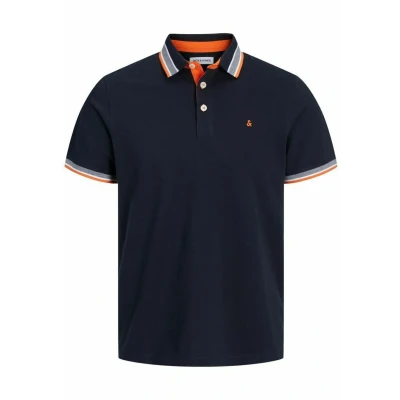 Abbildung von Jack &amp; Jones Epaulos SS NOOS Poloshirt, Herren, Größe: XS, Black navy