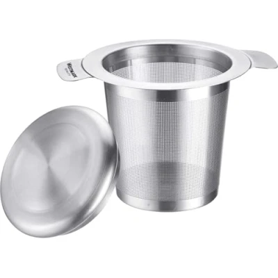 Abbildung von Westmark Dauerfilter/Teefilter/Dripper Edelstahl, Mit Deckel, Teatime, 18/8 7,5 x 9,5 cm, 15762260