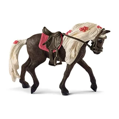 Abbildung von schleich Horse CLUB 42469 Rocky Mountain Show Stute Pferde Spielset Mit Realistischen Details und Zubehör, Spielzeug Set für Jungen Mädchen ab 5 Jahren