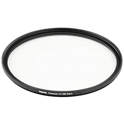 Abbildung von Hama UV Filter 55 mm Wide (Objektivfilter, Schutzfilter mit NMC16 Beschichtung, Foto Filter, ultra dünn, Kamera Nano inklusive Filterbox)
